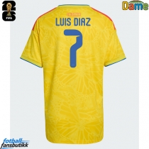 Colombia Luis Diaz #7 Hjemmedrakt Dame VM 2026 Kortermet